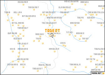 map of Tadert