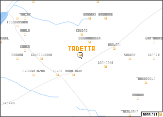 map of Tadetta