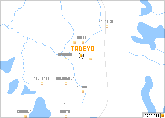 map of Tadeyo