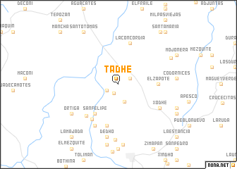 map of Tadhé