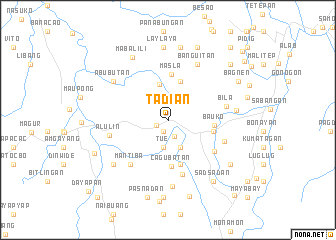 map of Tadian