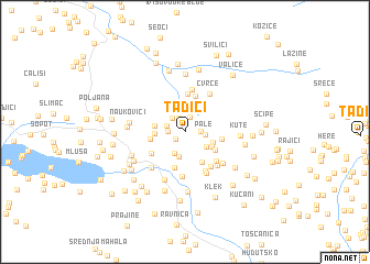 map of Tadići