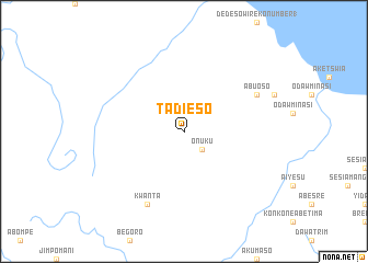 map of Tadieso