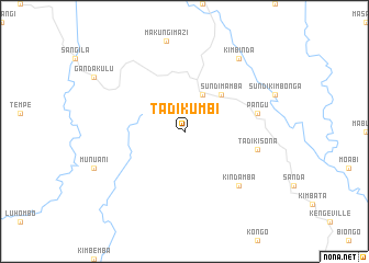 map of Tadi-Kumbi