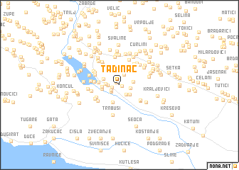 map of Tadinac