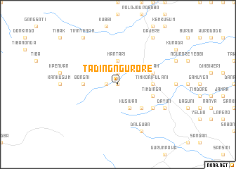 map of Tading Ngurore