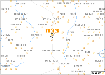 map of Tadiza