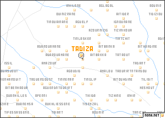 map of Tadiza