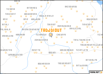 map of Tadjdiout