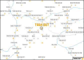 map of Tadkout