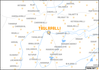 map of Tādlapalli