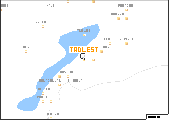 map of Tadlest