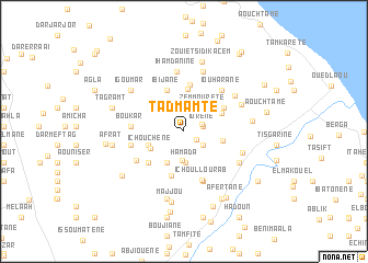 map of Tadmamte