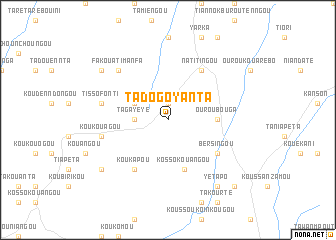 map of Tadogoyanta