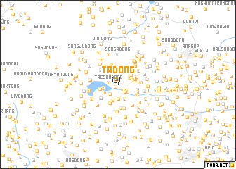 map of Ta-dong