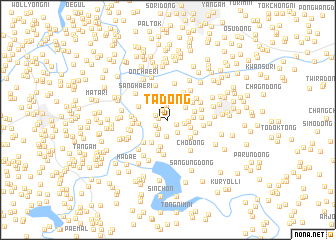 map of Ta-dong
