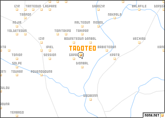 map of Tadotéo