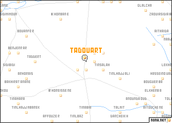 map of Tadouart