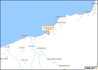 map of Tadoy