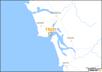 map of Tadri