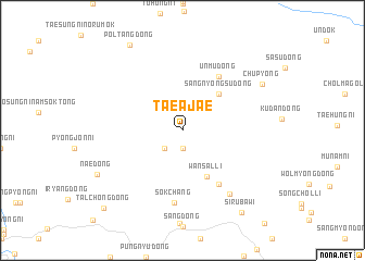 map of Taeajae