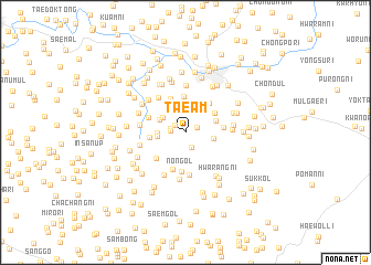 map of Taeam