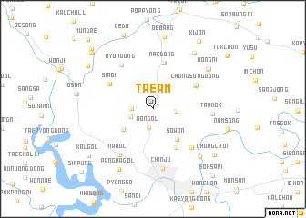 map of Taeam