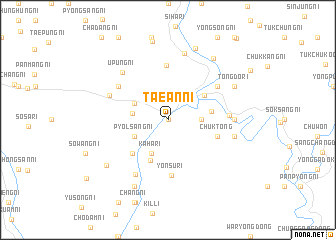 map of T\