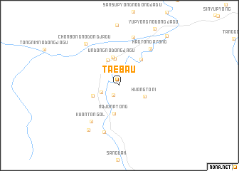 map of Taebau