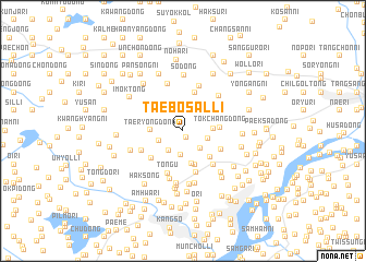 map of Taebosal-li