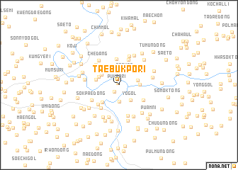 map of Taebukp\