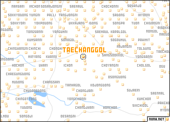 map of Taech\