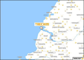 map of Taech\