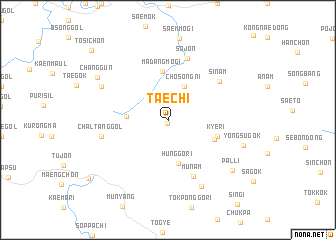 map of Taech\