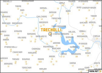 map of Taech\