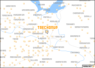 map of T\