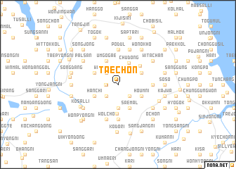 map of Taech\