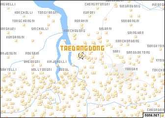 map of Taedang-dong