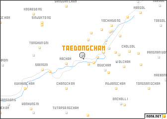 map of Taedongch\