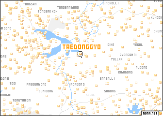 map of Taedonggyo