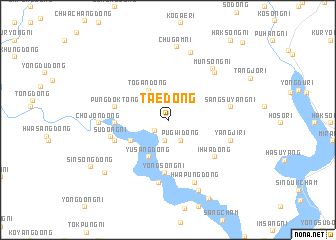 map of Tae-dong