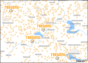 map of Tae-dong
