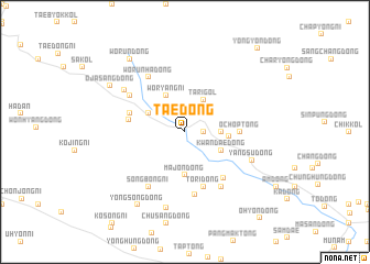 map of Tae-dong