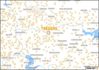 map of Tae-dong