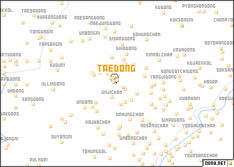 map of Tae-dong