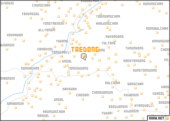 map of Tae-dong