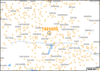 map of Tae-dong