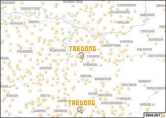 map of Tae-dong