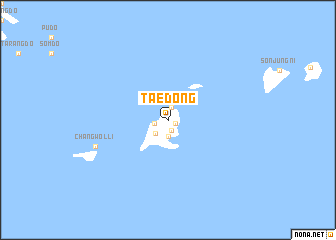 map of Taedong