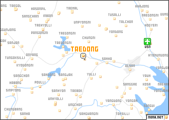 map of Tae-dong